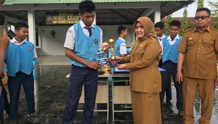 SMP Negeri 37 Makassar Konsisten Cetak Prestasi, Tim Futsal Tampil Gemilang di Berbagai Turnamen Regional