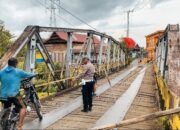 Jembatan Cenrana Soppeng Rusak Berat, Polisi : Pengendara Roda Empat Diminta Cari Jalur Alternatif