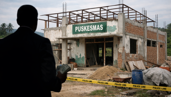 Aroma Korupsi Proyek Puskesmas di Madina, SATMA AMPI Minta KPK Lakukan Investigasi