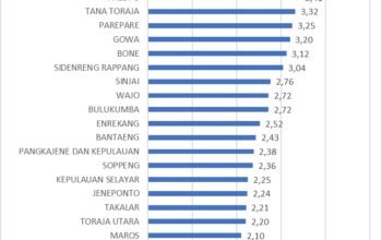 Kemimpinan Munafri, BRIN Umumkan IDSD: Kota Makassar Skor Tertinggi, Lampaui Sulsel dan Nasiona