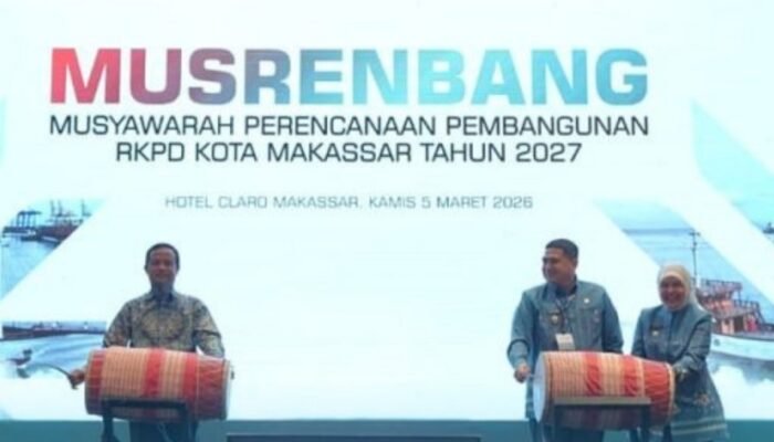 Musrenbang RKPD 2027, Pemkot Makassar Dorong Infrastruktur, SDM, dan Digitalisasi Layanan