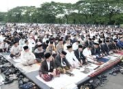 Hangatnya Idulfitri di Karebosi, Warga dan Pemimpin Kota Bersatu dalam Doa