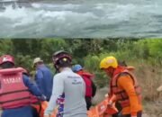 Satu Korban Hanyut di Sungai Kalimborang Ditemukan Meninggal, Pencarian Satu Korban Masih Berlanjut
