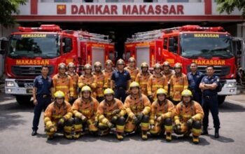 Antisipasi Kemarau, Damkarmat Makassar Aktifkan 7 Posko dan Distribusi Air