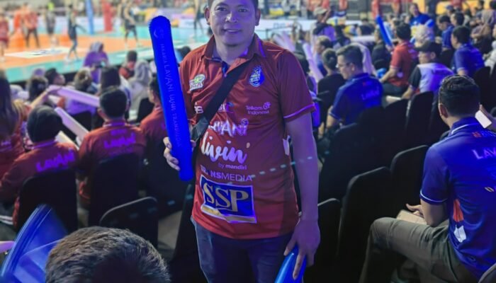 Ketua DPC Demokrat Soppeng Tiba-Tiba Muncul di Final Proliga 2026, Ternyata Beri Dukungan Langsung untuk LavAni