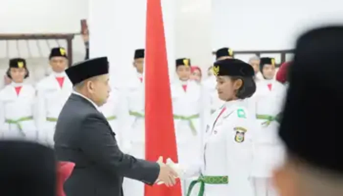 Walikota Makassar Kukuhkan Paskibra Tahun 2025