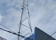 Tower Jaringan Berdiri di Tengah Permukiman Maccini Raya, Warga Soroti Minim Sosialisasi