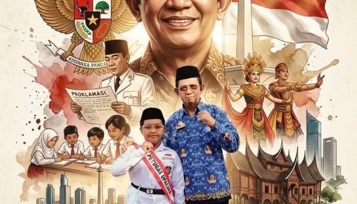 Muh. Jafar, Kepsek SD Negeri KIP Maccini Makassar Ikuti Upacara Hari Lahir Pancasila Penuh Khidmat
