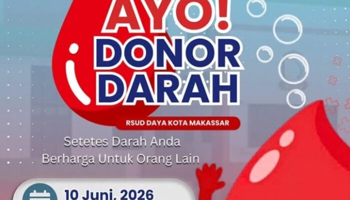 Setetes Darah untuk Harapan, RSUD Daya Makassar Kembali Gelar Aksi Donor Darah