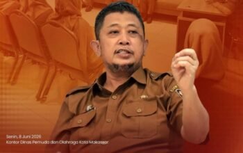 Kadispora Makassar Ajak Jajaran Perkuat Koordinasi dan Profesionalisme Kerja