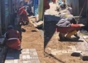 Akses Warga Makin Nyaman, Dinas PU Makassar Tuntaskan Pemasangan Paving Blok di Butta Caddi