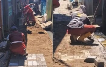 Akses Warga Makin Nyaman, Dinas PU Makassar Tuntaskan Pemasangan Paving Blok di Butta Caddi