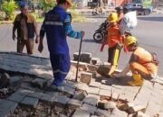 Pemkot Makassar Lanjutkan Penataan Kota, Trotoar dan Drainase Bulogading Jadi Fokus