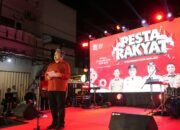 Munafri-Melinda Disambut Antusias Warga, Nikmati Semarak Pesta Rakyat Kecamatan Wajo