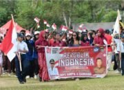 Puluhan Kontingen Turun ke Jalan, Sabbang Meriahkan HUT ke-81 Kemerdekaan RI