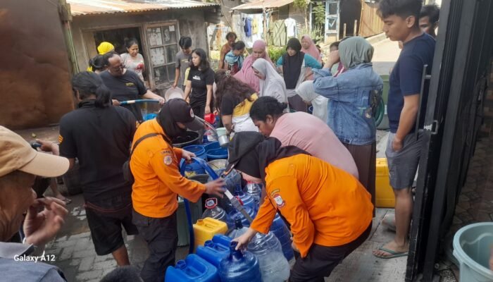 Jalankan Arahan Wali Kota Appi, BPBD Makassar Perluas Distribusi Air Bersih hingga 157 Titik
