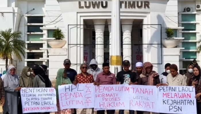 PTUN Belum Putus, Aktivitas di Lahan Laoli Dipersoalkan: Petani Desak Pemkab Lutim Jangan Mendahului Pengadilan