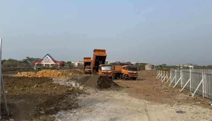 Dinas PU Makassar Gaspol Pembangunan Stadion Untia, Penimbunan Lahan Mulai Dikerjakan