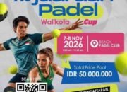 Wali Kota Cup Padel 2026 Siap Digelar, Perebutkan Total Hadiah Rp50 Juta