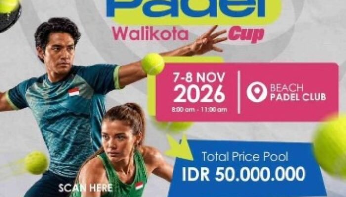 Wali Kota Cup Padel 2026 Siap Digelar, Perebutkan Total Hadiah Rp50 Juta